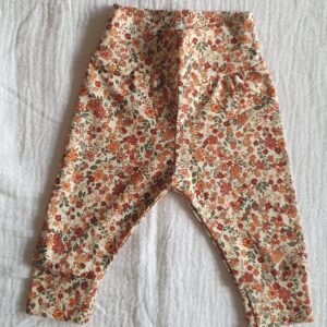Broekje bloem clay rood