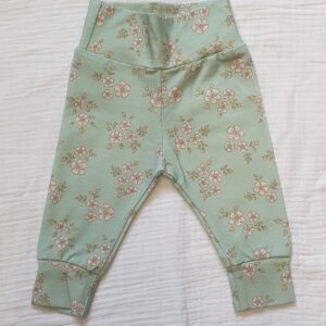 Broekje boo flowers blue