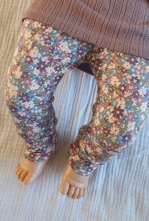 Broekje mauve flower