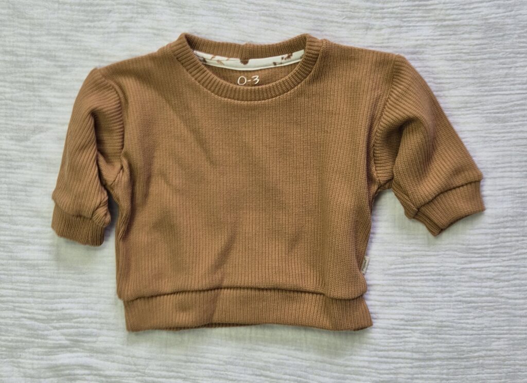 Cacao knit trui