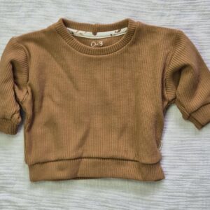 Cacao knit trui