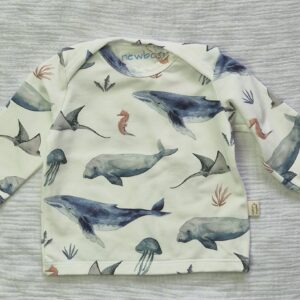 Envelopshirt oceaan