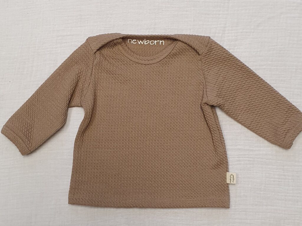 Envelopshirt Taupe