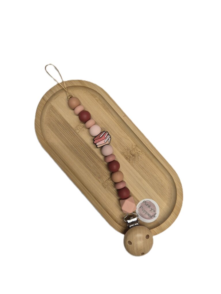 Speenkoord boekjes rose