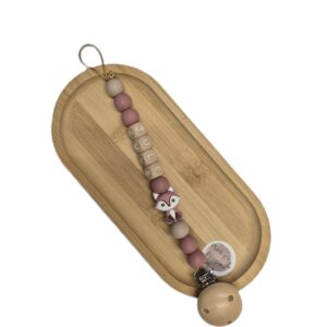 Speenkoord Vosje oud rose beige