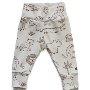 Broekje dieren wit / bruin